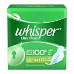 Whisper Sanitry Pad Ultra Wing 15P