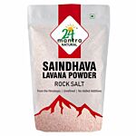 24 Mantra Saindhava Lavana Powder Rock Salt  1Kg