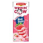 Britannia Winkin Cow Strawberry Tetra 180Ml