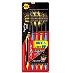 Colgate Zig Zag Black Toothbrush Soft 5Pcs Pack