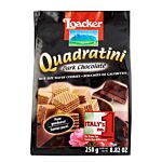Loacker Quadratini Dark Chocolate 250Gm