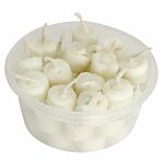 Om Bhakti Wick For Diya Vanaspati Ghee Cotton Wicks Small 30N