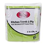 Soft & Silky Kitchen Towels 2In1 100 Pulls 1+1 Pack