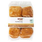 Simpli Good Food Mumbai Pav - 6 Pc 240 G