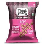 Think Snack Loop With Strawberry,30G