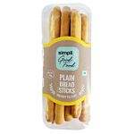 Simpli Good Food Bread Stick Plain 75Gm