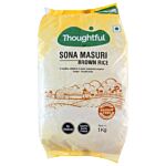 Thoughtful Pesticide-Free Sonamasuri Brown Rice 1 Kg